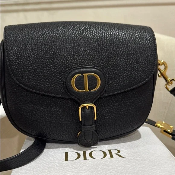 Dior Black Leather Women's Bag - Picture 3 of 14